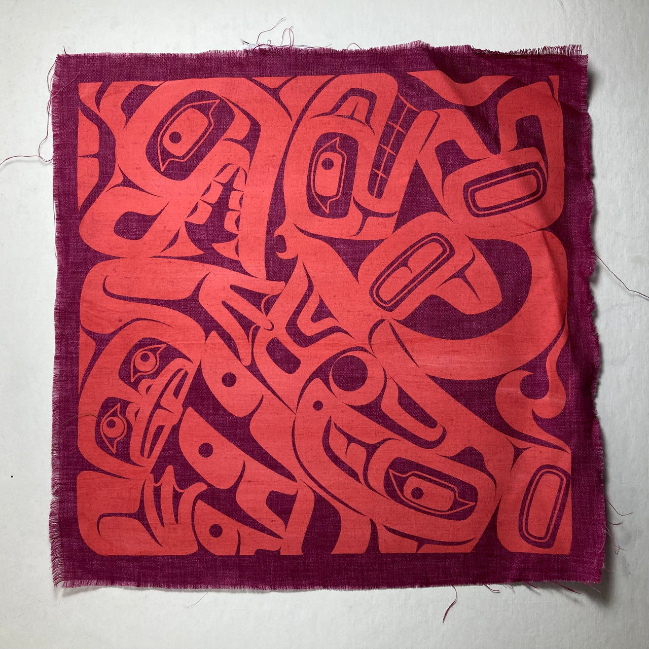 Formline Animal Party Silk Screen Patch