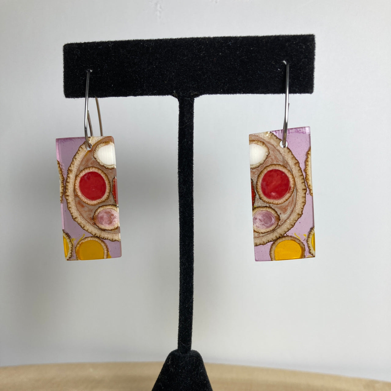 Pushki Stalk Resin Cast Earrings 6