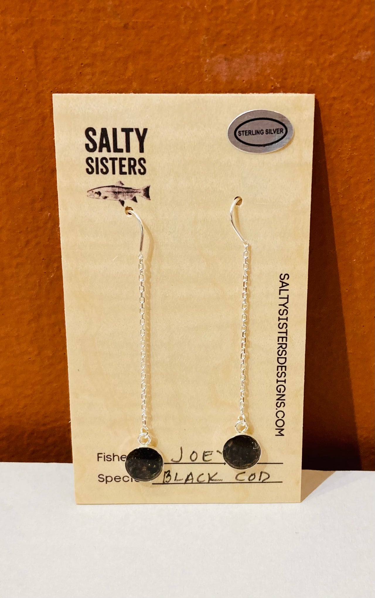 Circle Sterling Silver Cured Fish Threaders