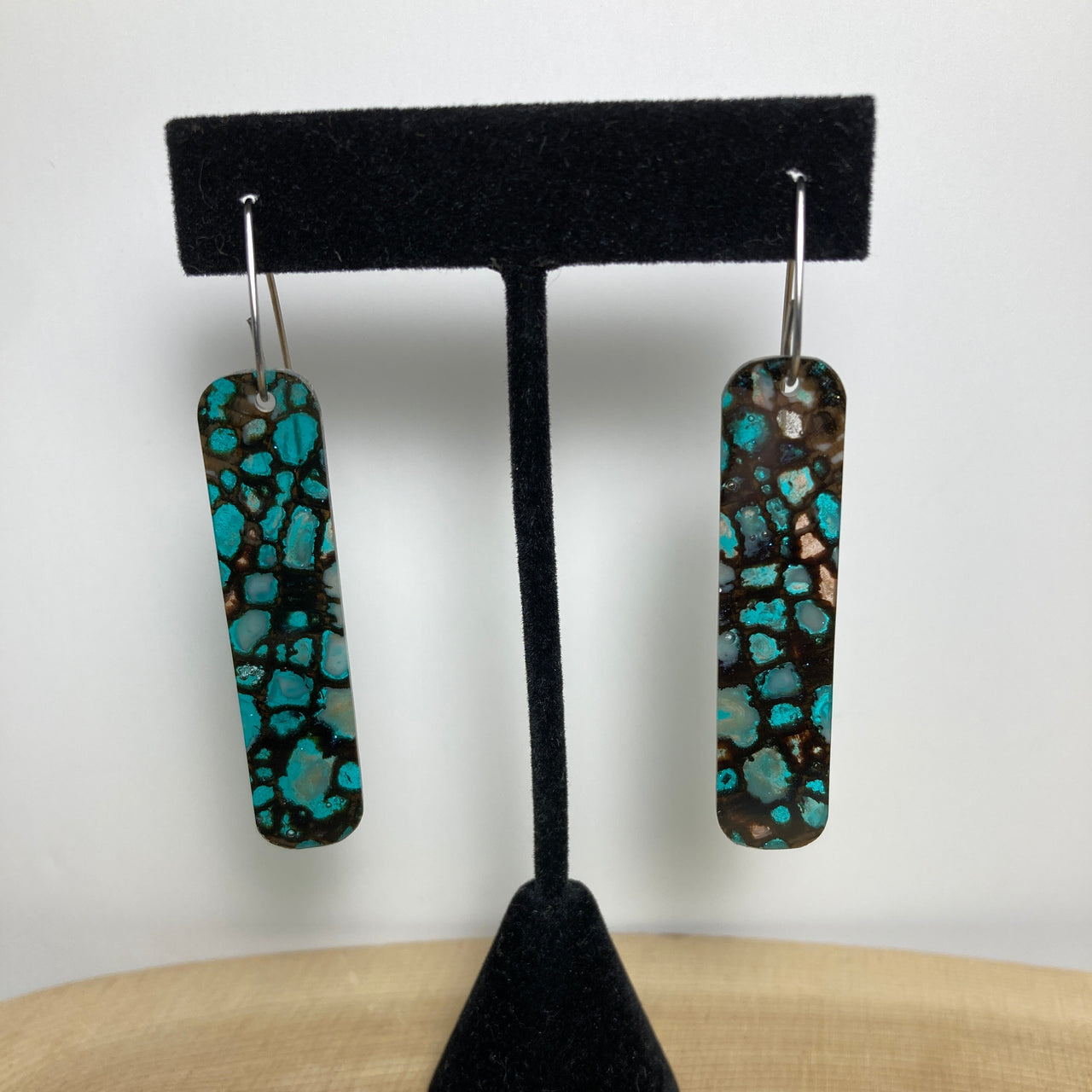 Spruce Root Resin Cast Earrings 9