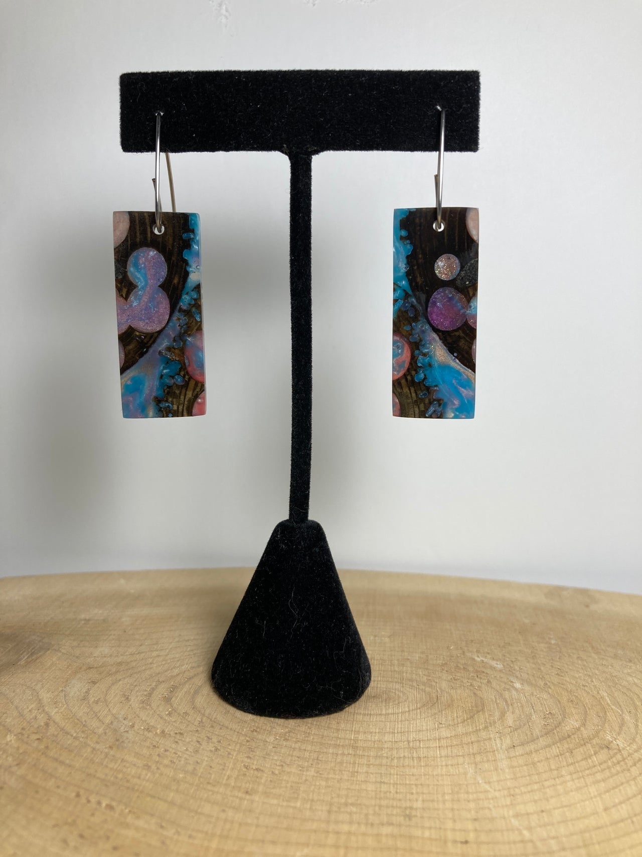 Gribbles and Shipworm Resin Cast Earrings 20