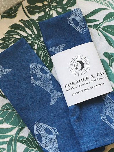 Ancient Fish Tea Towel Set