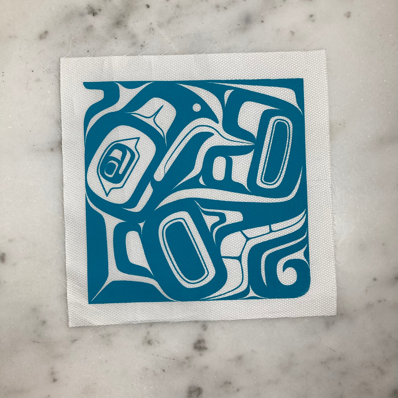 Formline Eagle Silk Screen Patch