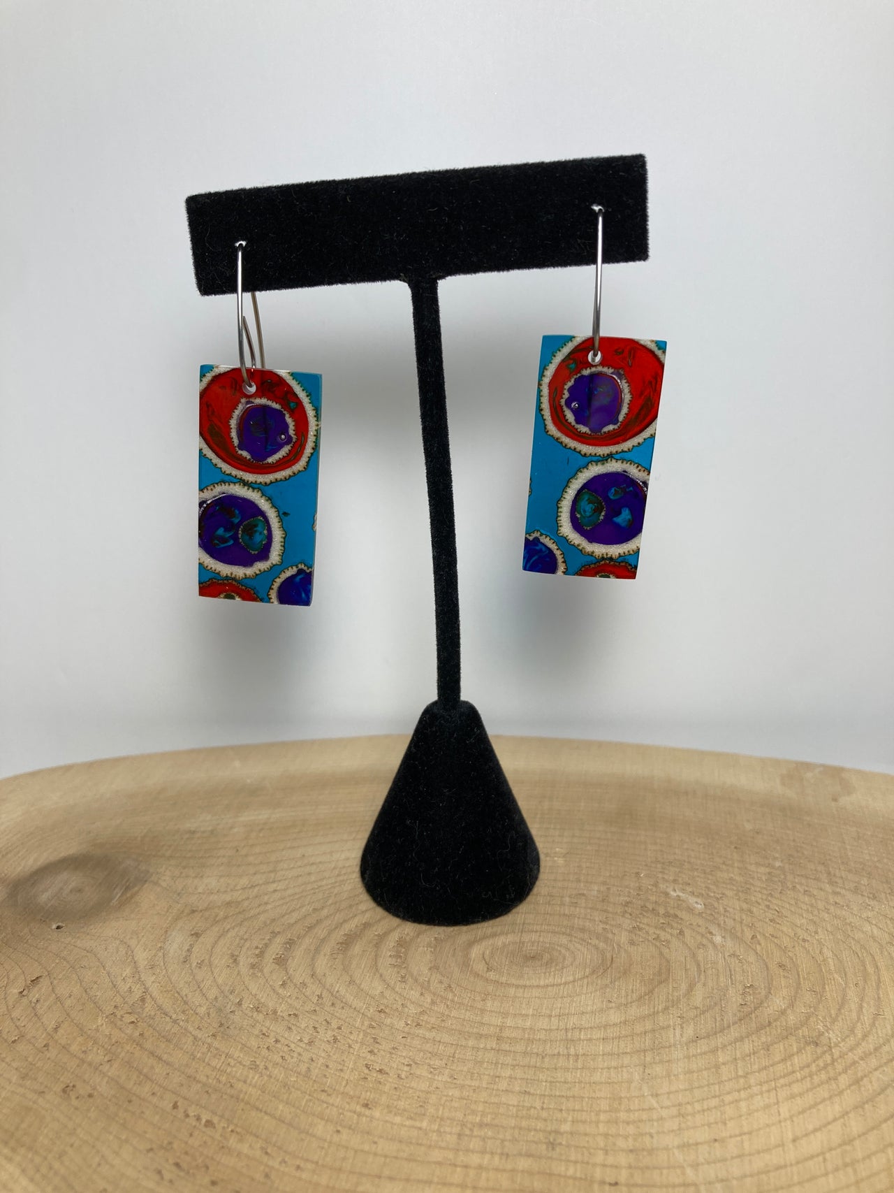 Pushki Stalk Resin Cast Earrings 9