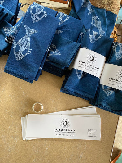 Ancient Fish Napkin Set