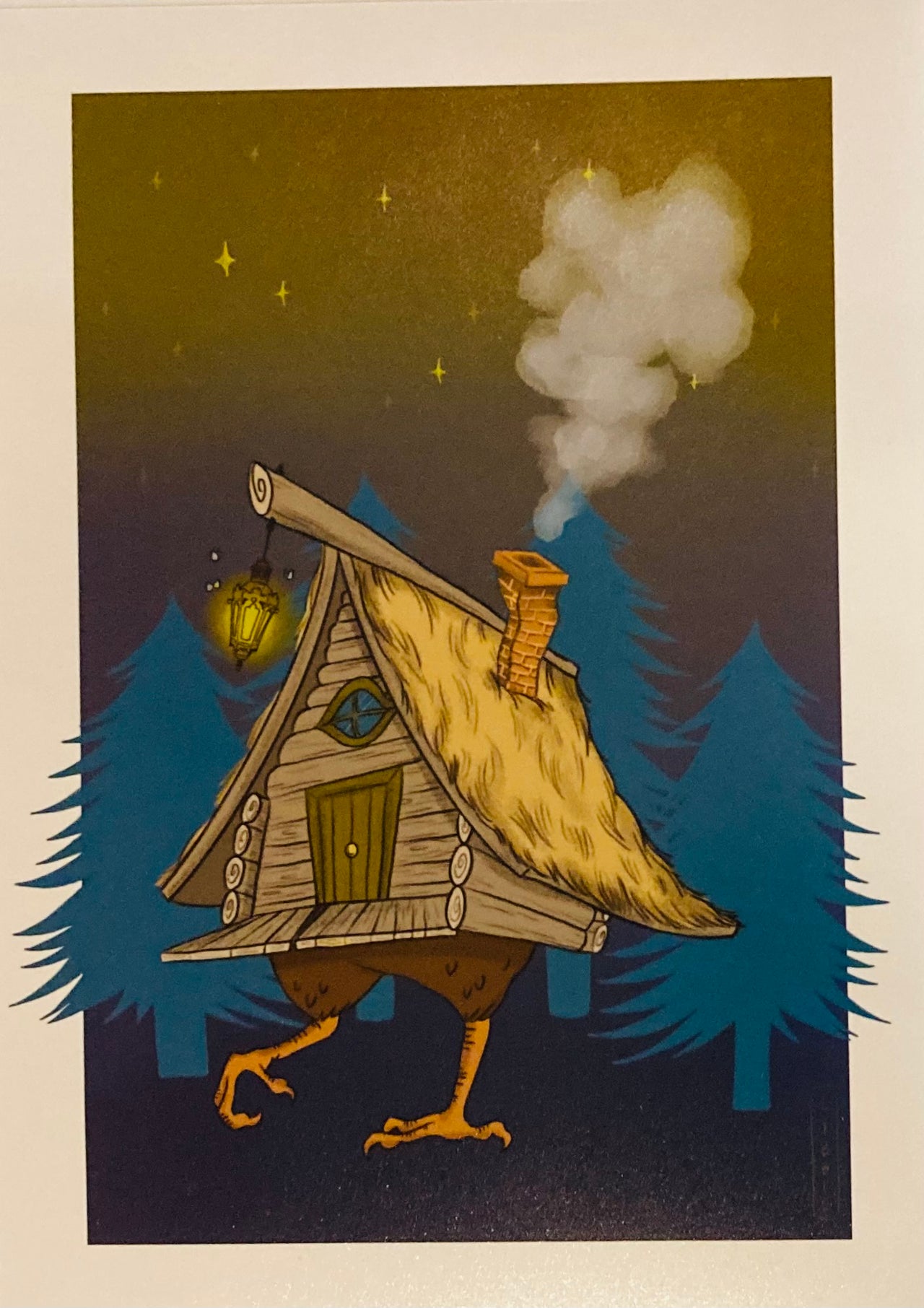 Baba Yaga Print