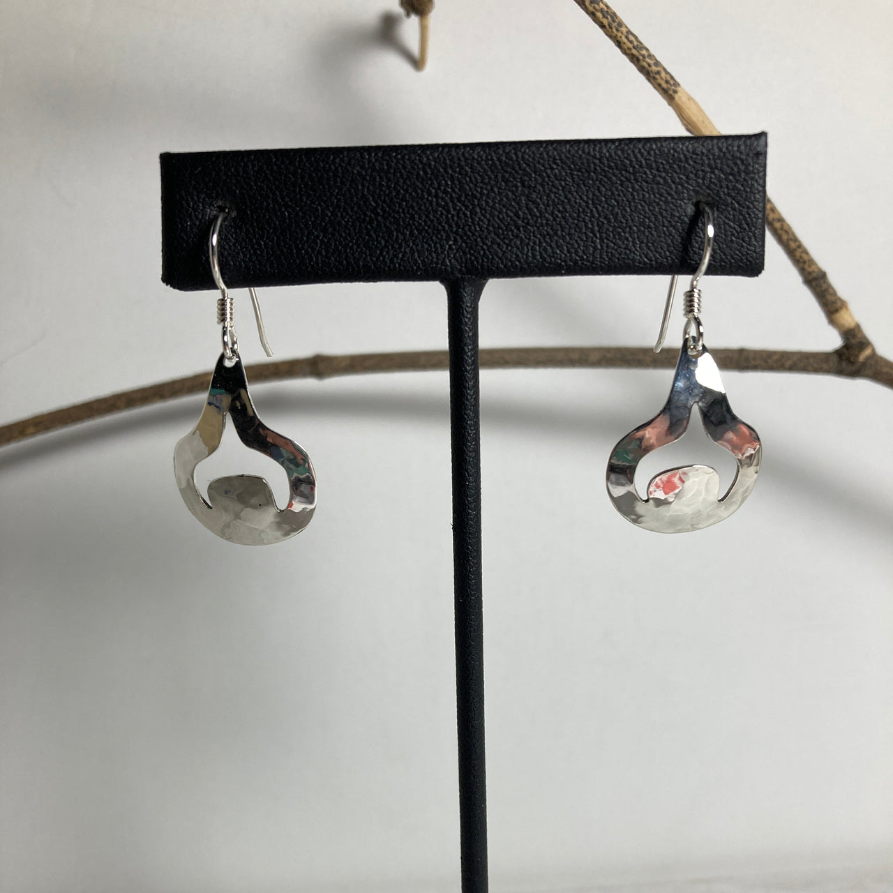 Sterling Silver Rain Drop Earrings
