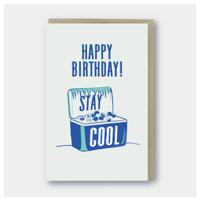 Happy Birthday Cooler Card