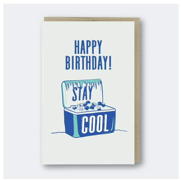 Happy Birthday Cooler Card