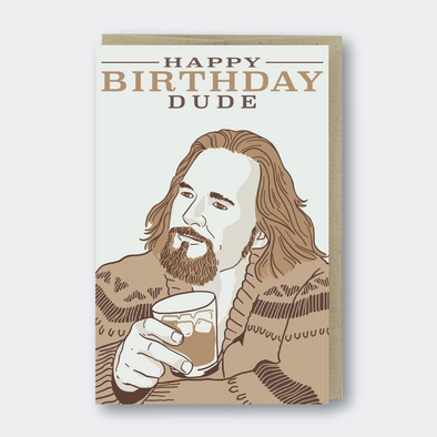 Happy Birthday Dude Card