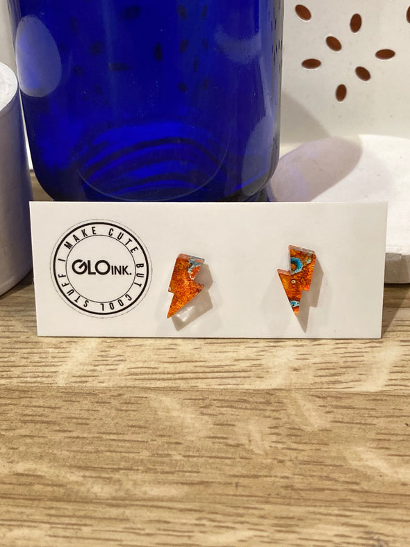 Lighting Bolt Studs