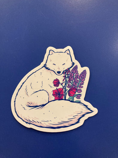 Arctic Fox Sticker