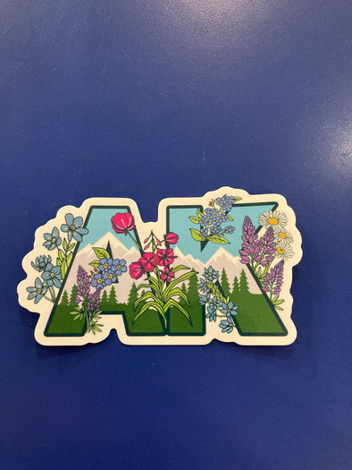 AK Flowers Sticker