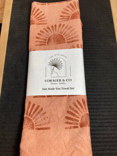 Sun Scale Tea Towel Set