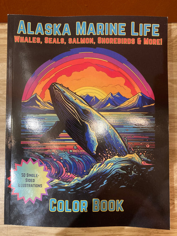 Alaska Marine Life Coloring Book