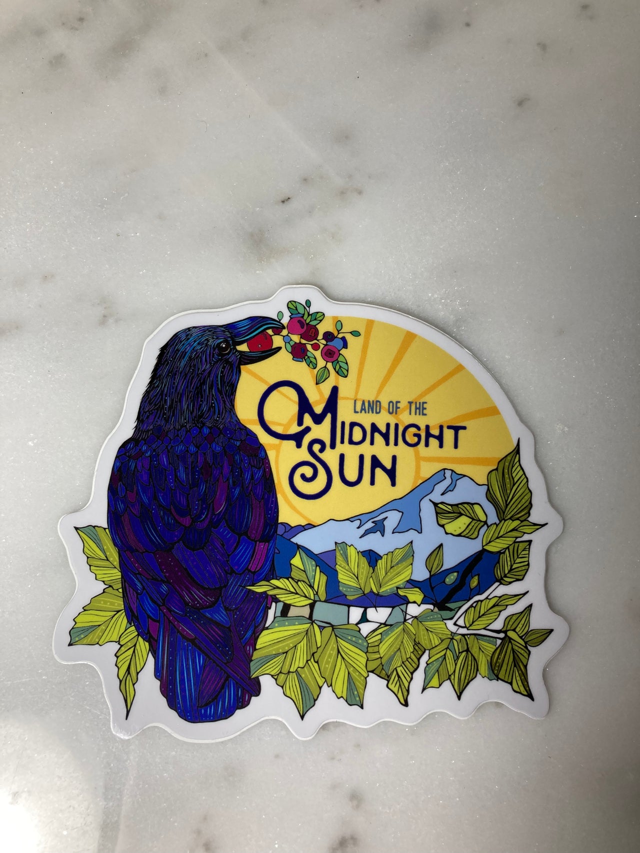 Midnight Sun Sticker