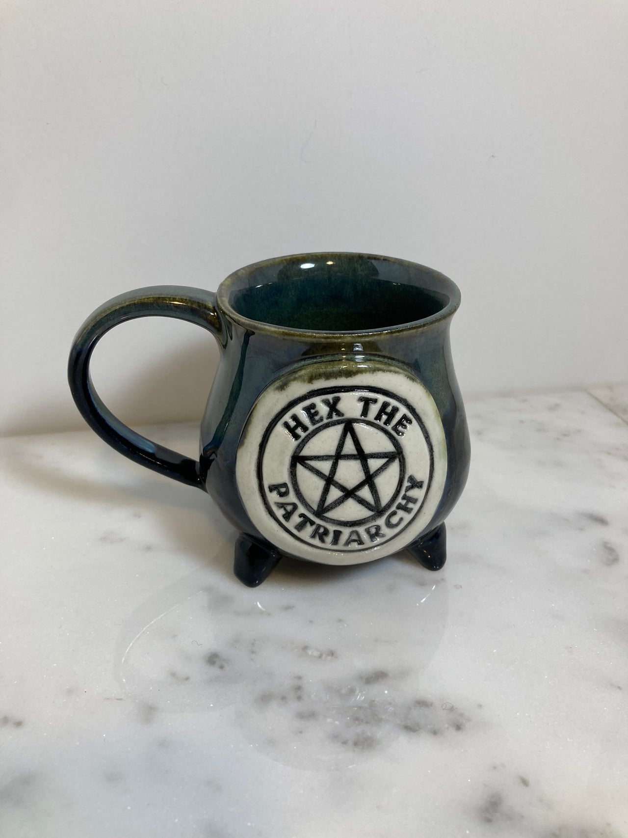 Hex the Patriarchy Mug - Handmade