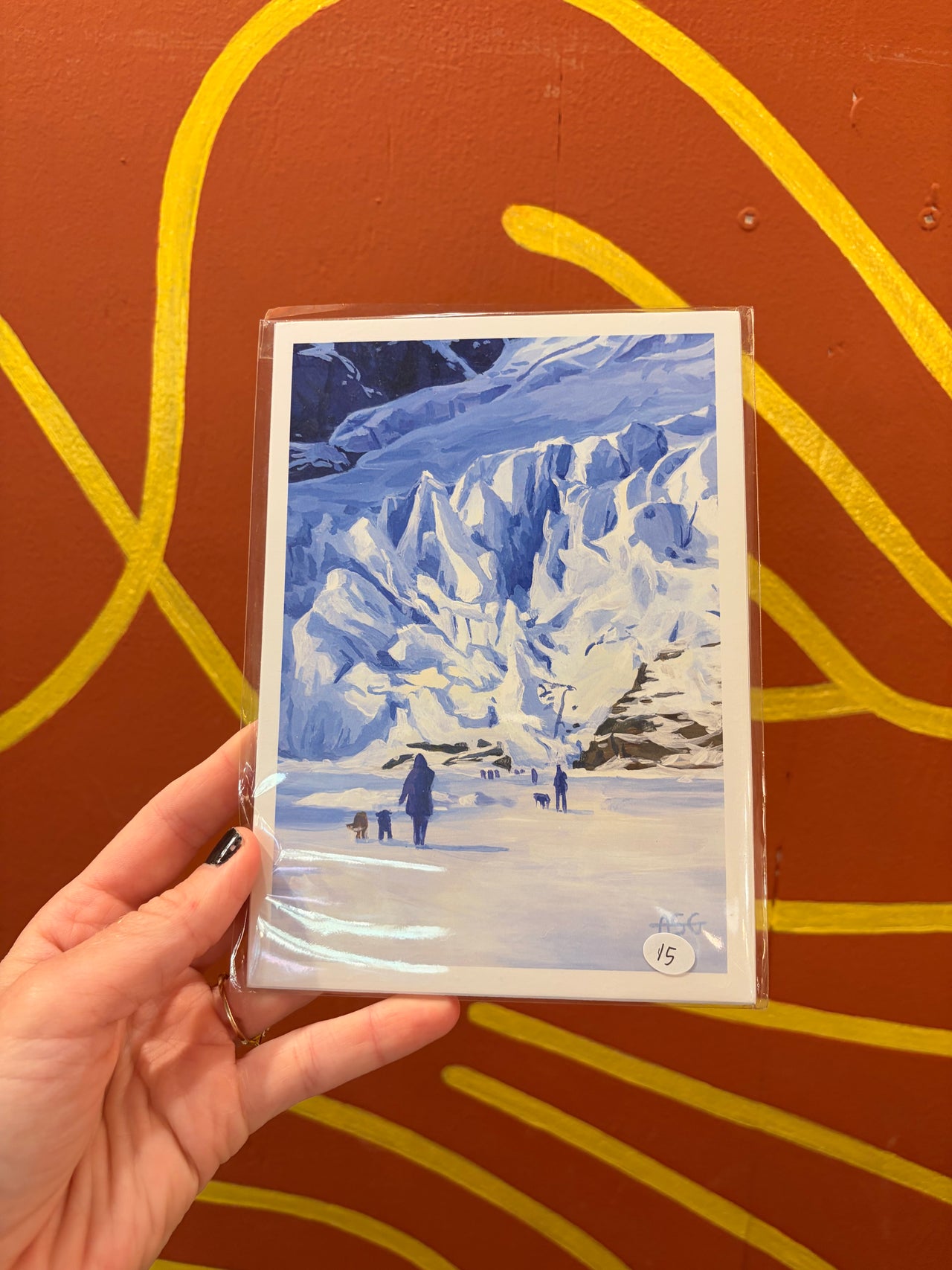 Glacier Walk Print