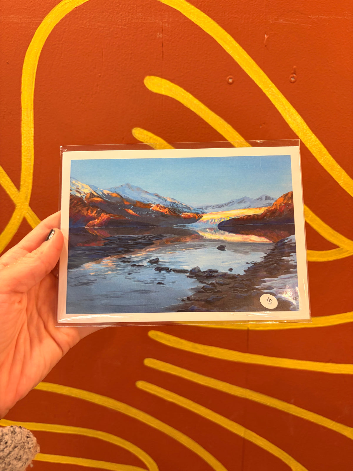Glacier View Print