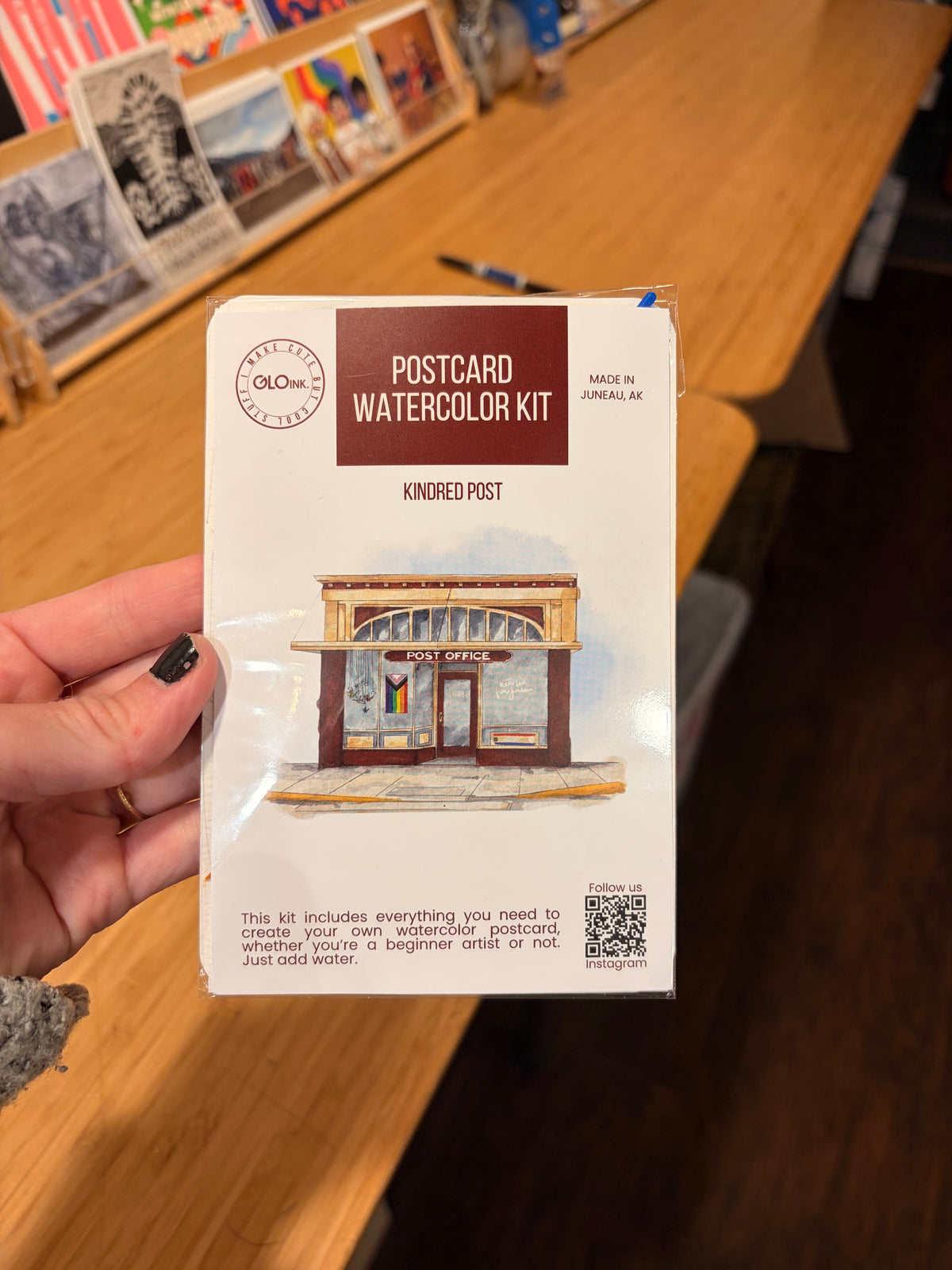 Kindred Post Watercolor Postcard Kit