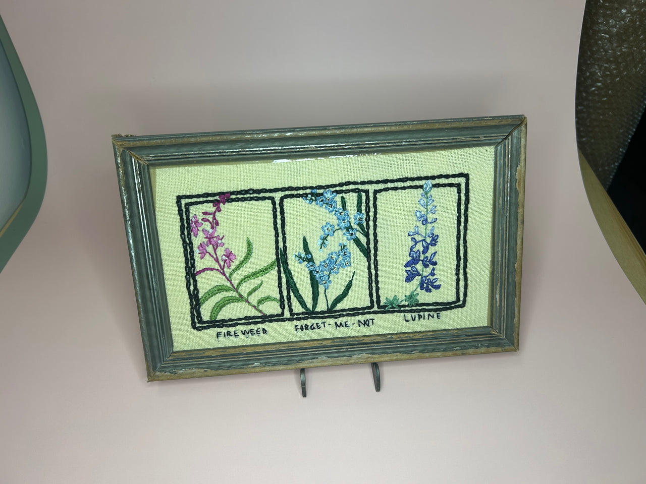 Alaskan Wildflowers Embroidery Kit