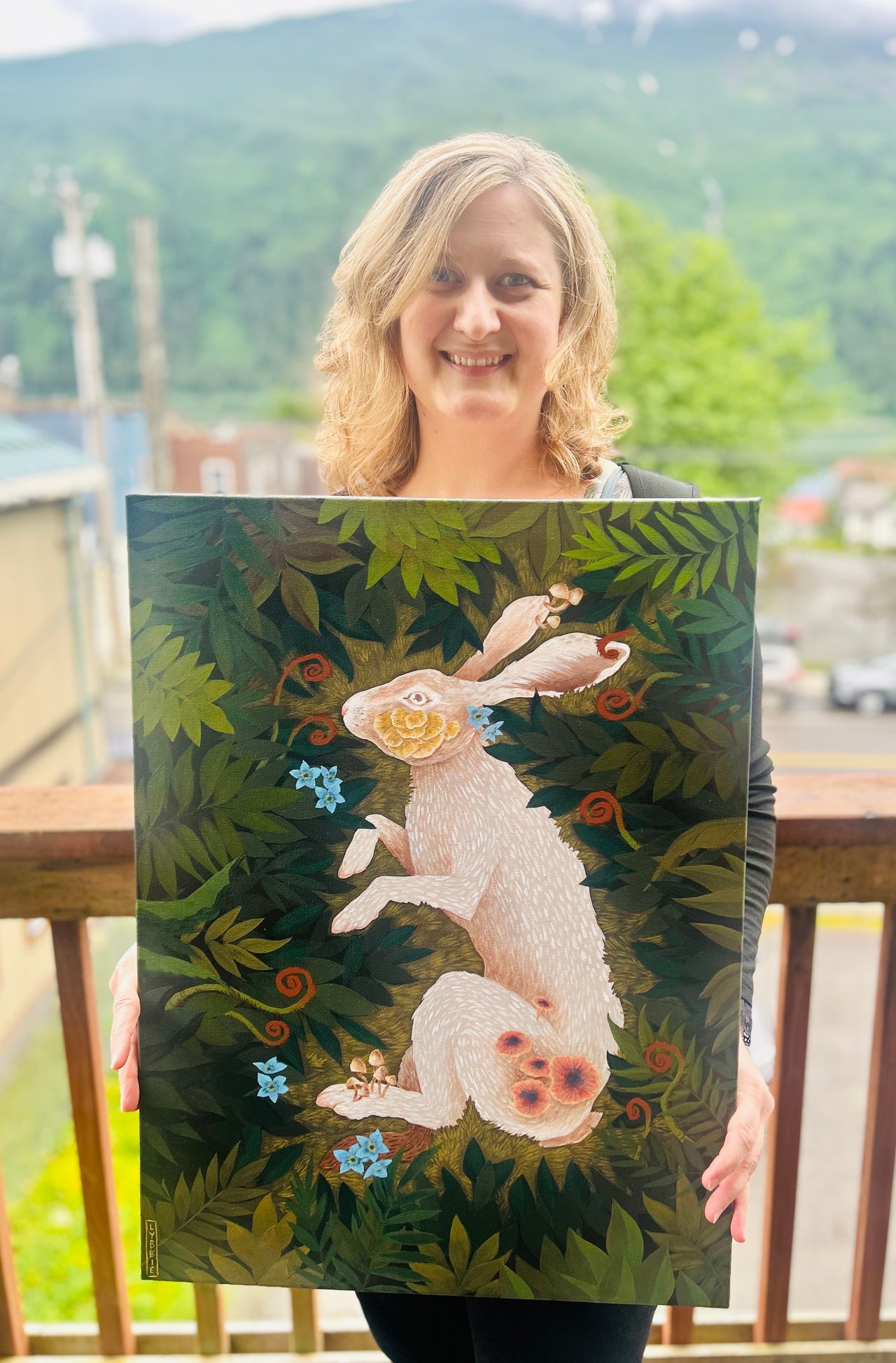 Haunted Hare Print