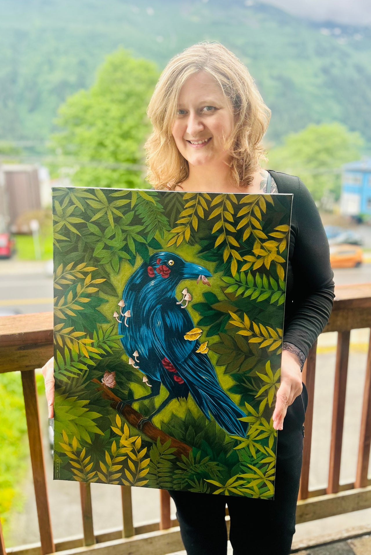 Haunted Raven Print