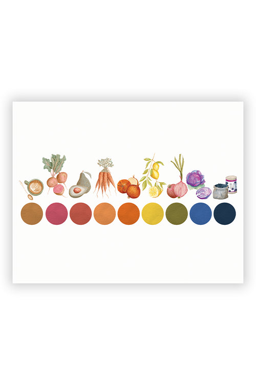 Rainbow Kitchen Print