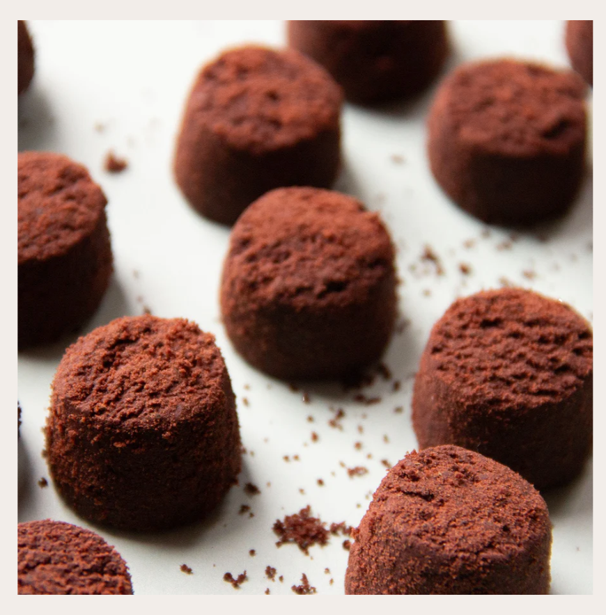 Chocolate Shortbread Cookies with Kelp