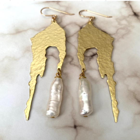 Brass Design Style #37 Earrings