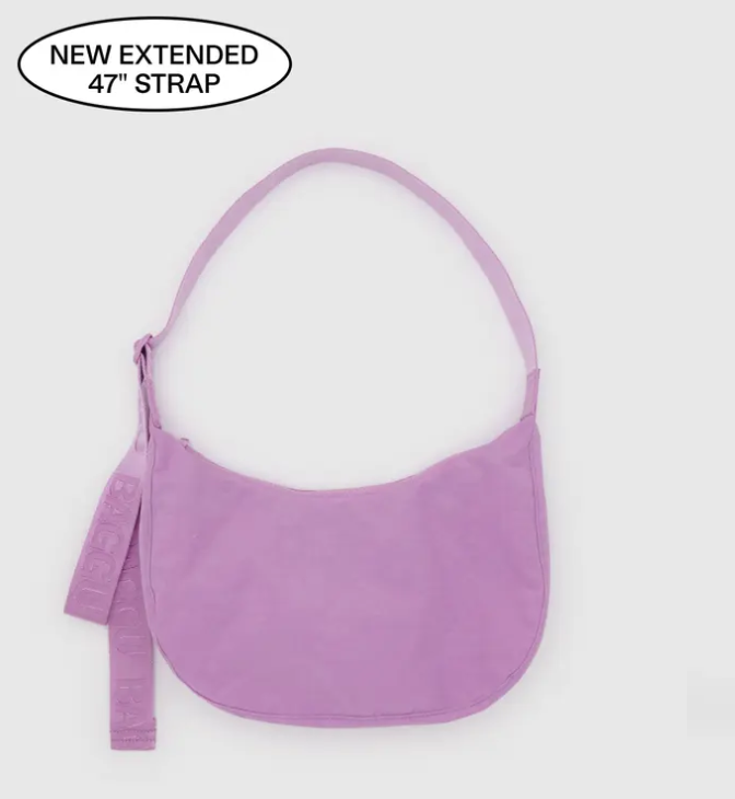 Medium Nylon Crescent Bag