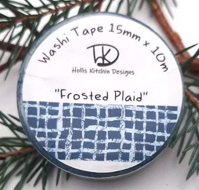 Frosted Plaid Washi Tape