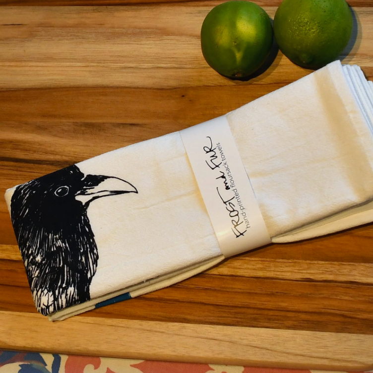 Raven/Stellar's Jay Floursack Towels