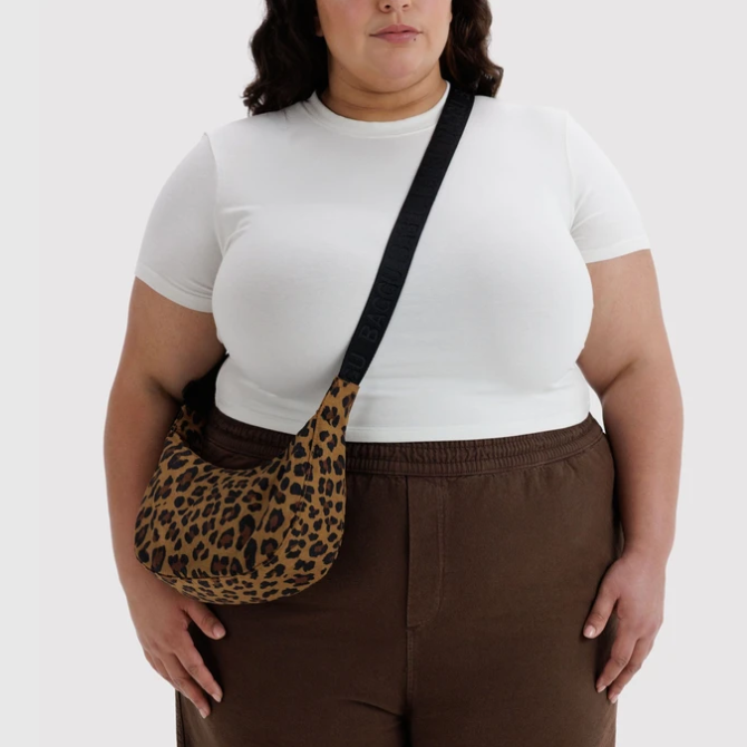 Small Nylon Crescent Bag