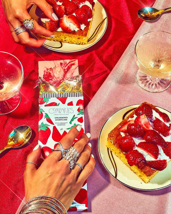 Strawberry Shortcake White Chocolate Bar