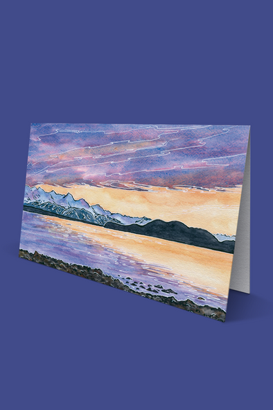 Sunset Beach Card