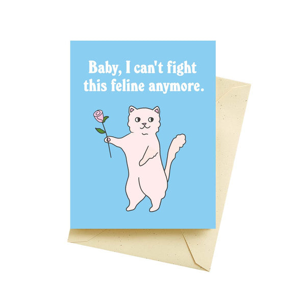 This Feline Love Card