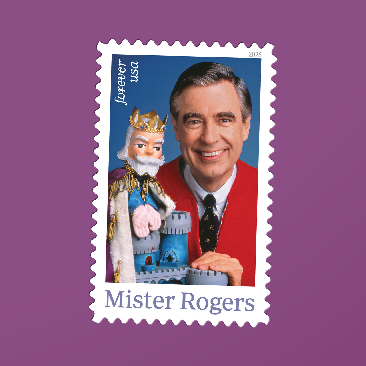 *Forever Letter Stamps: Mister Rogers Stamps