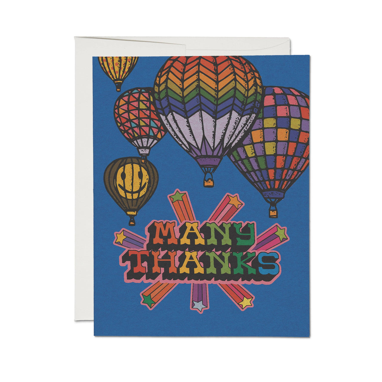 Hot Air Balloons Greeting Card