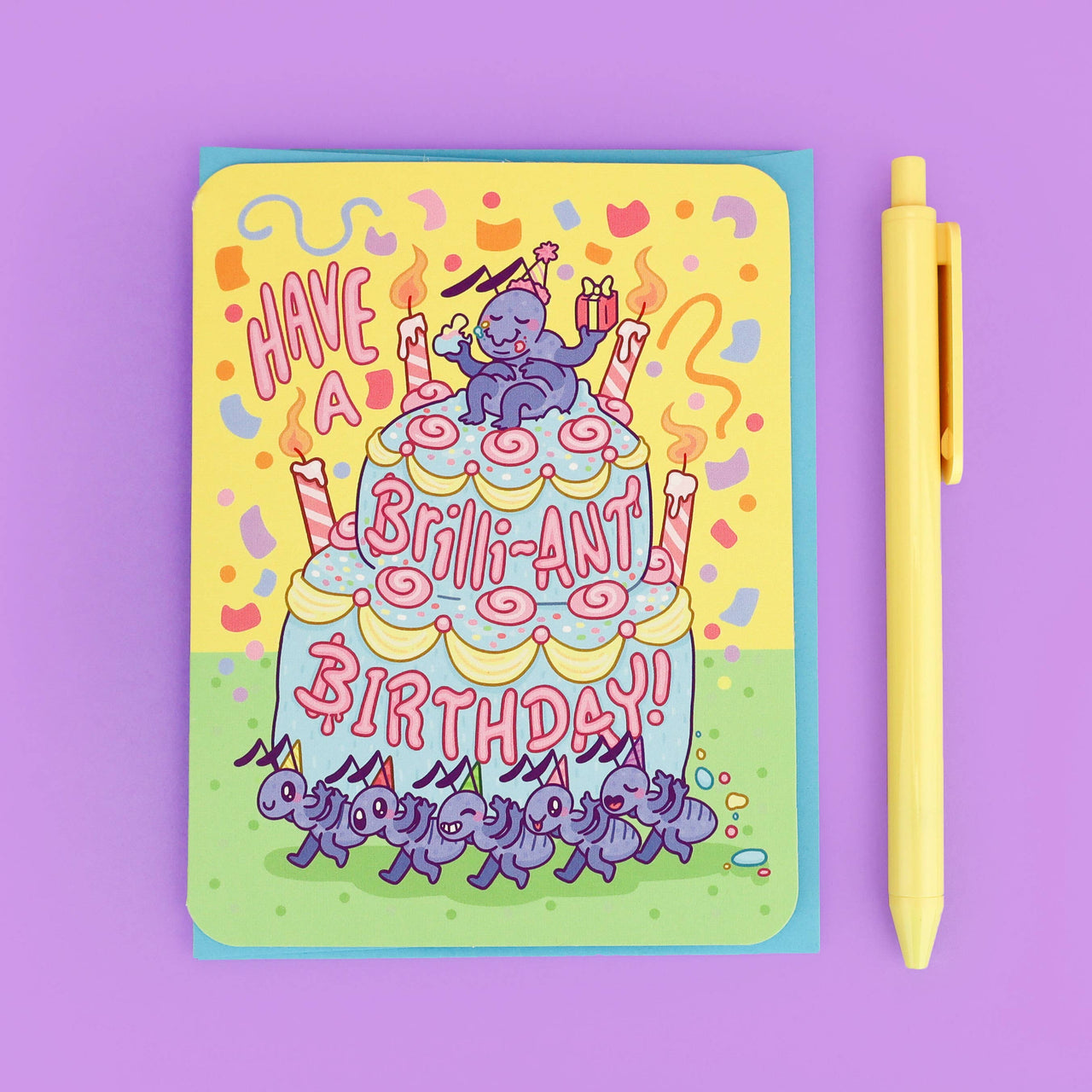 Brilliant Ant Birthday Card