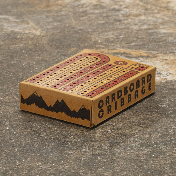 Cardboard Cribbage- The Alpine Pack