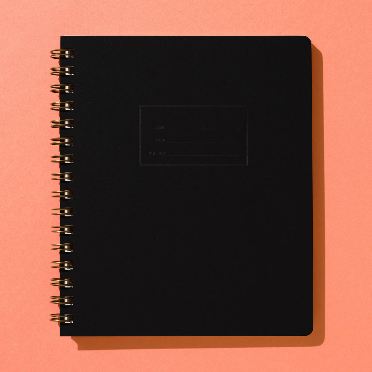 Standard Notebook - Black: Right / Lined
