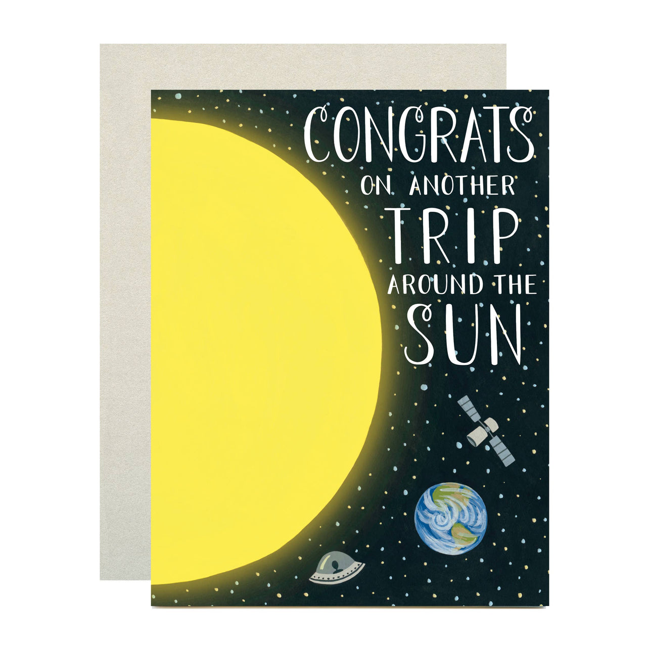 Trip Around the Sun Birthday Card