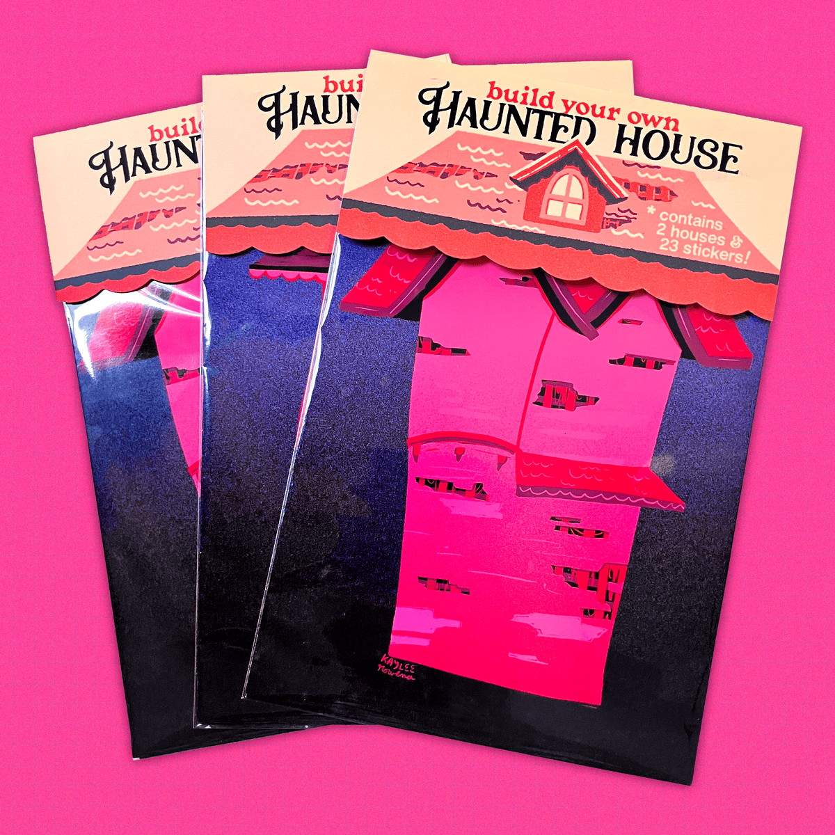 Build Your Own Haunted House Sticker Activity Set