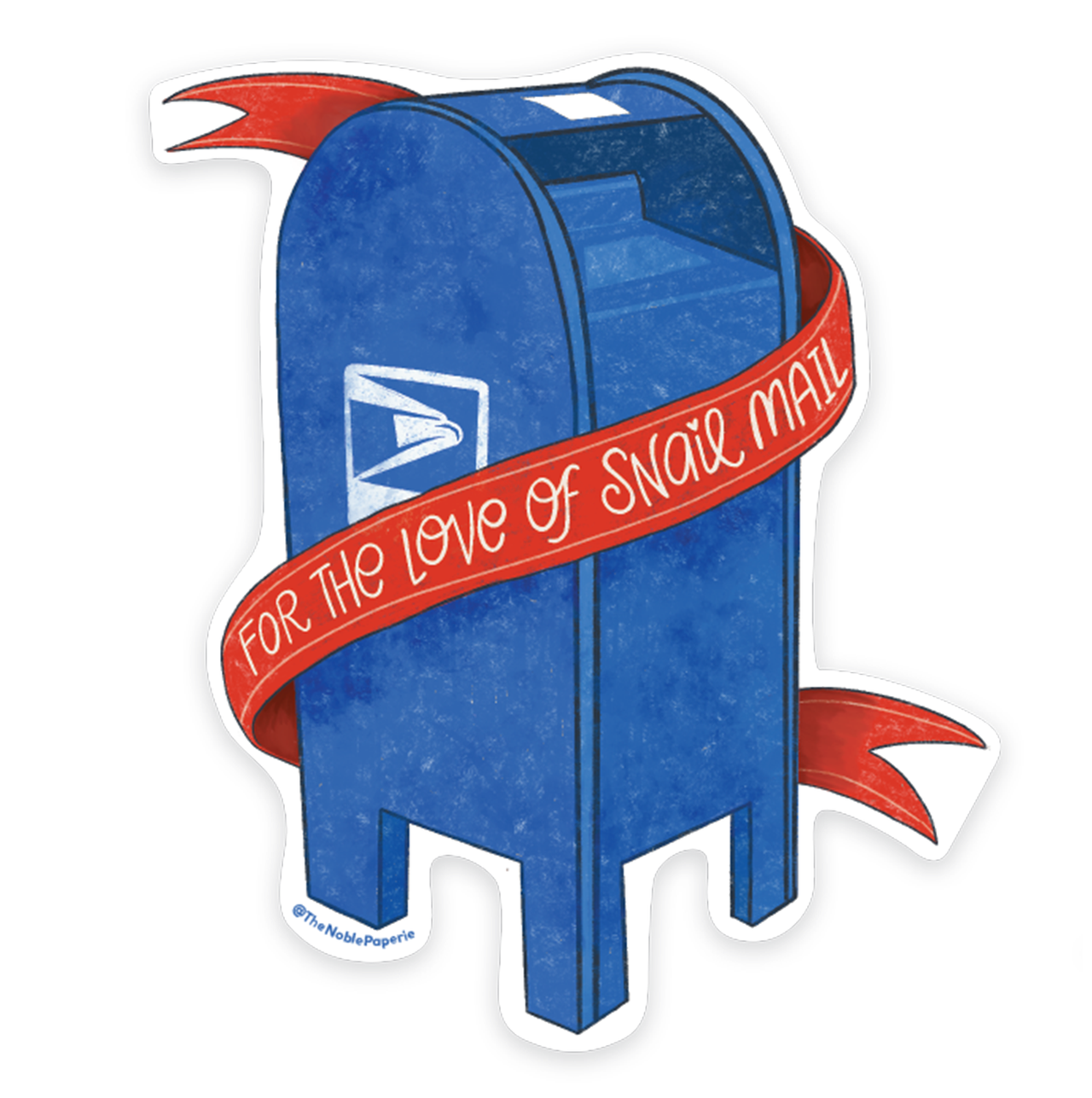 Snail Mail | Post Office Love Letters Stamp Mailbox Sticker