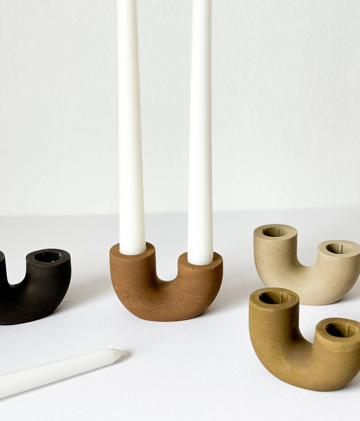 Dya  Double Taper Candle Holder