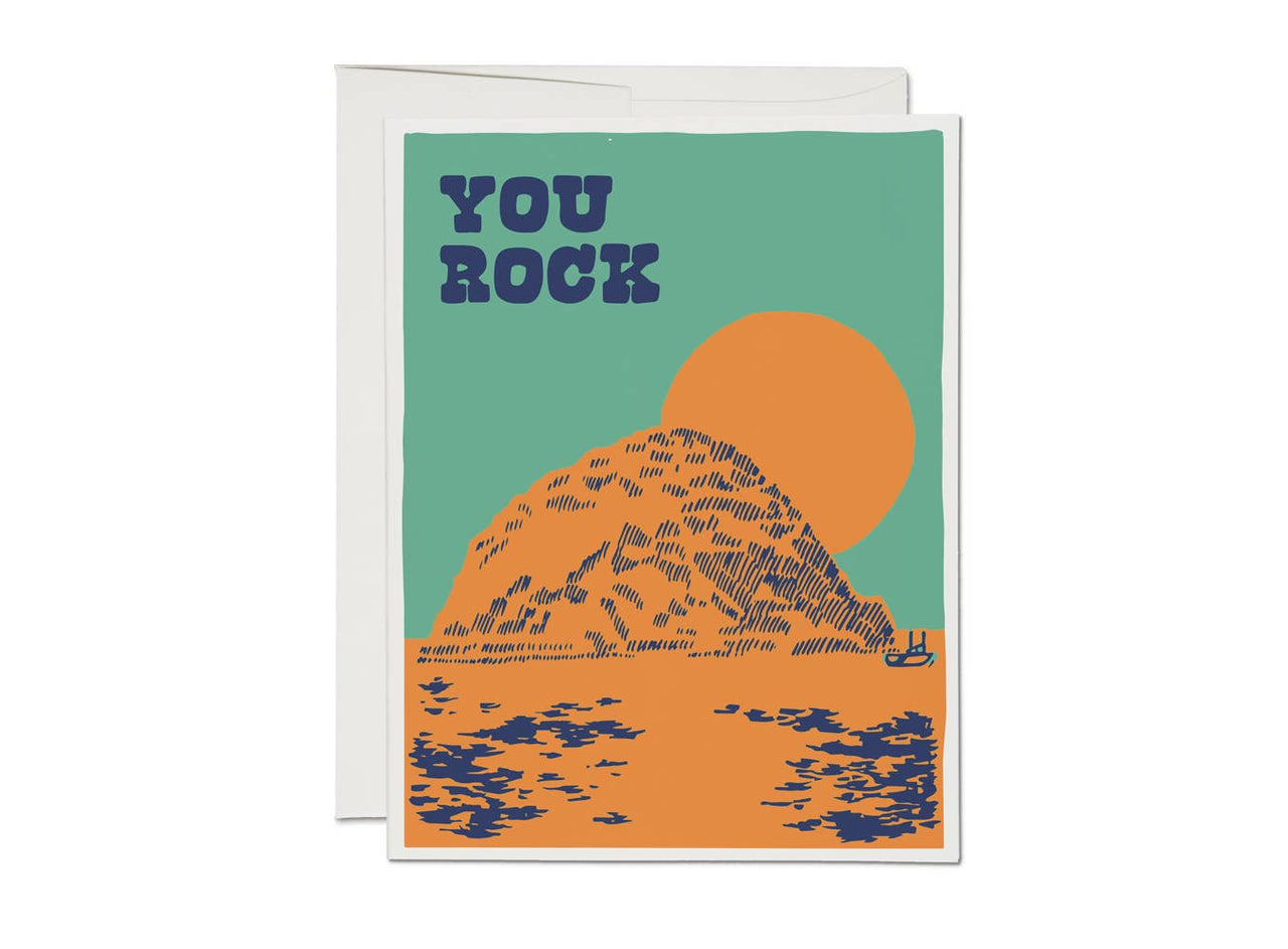 Morro Rock Friendship Card
