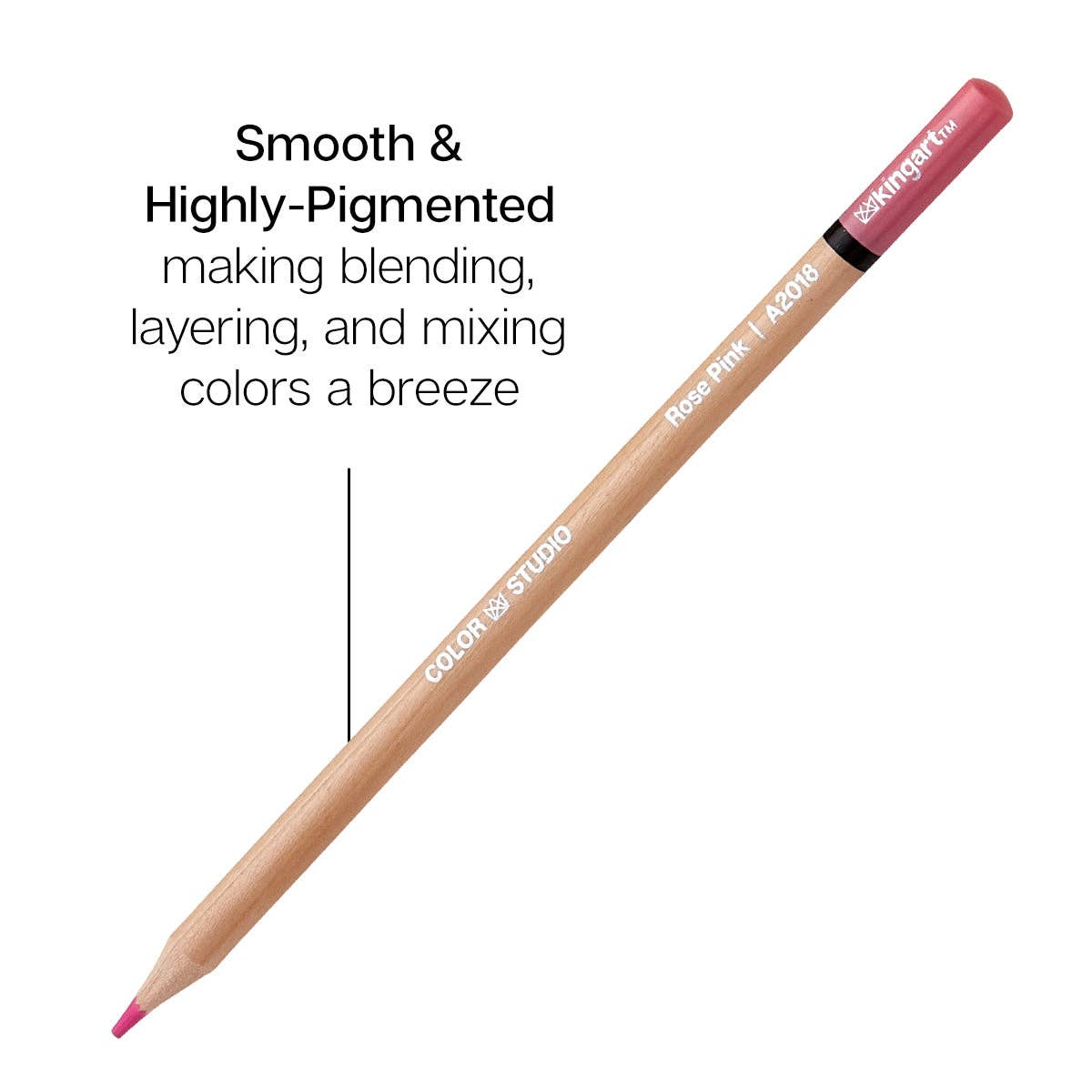 Studio Colored Pencils Set - Soft Core - 24 Colors