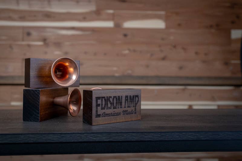 Edison Amplifier Pico | Amish-Made Passive Speaker