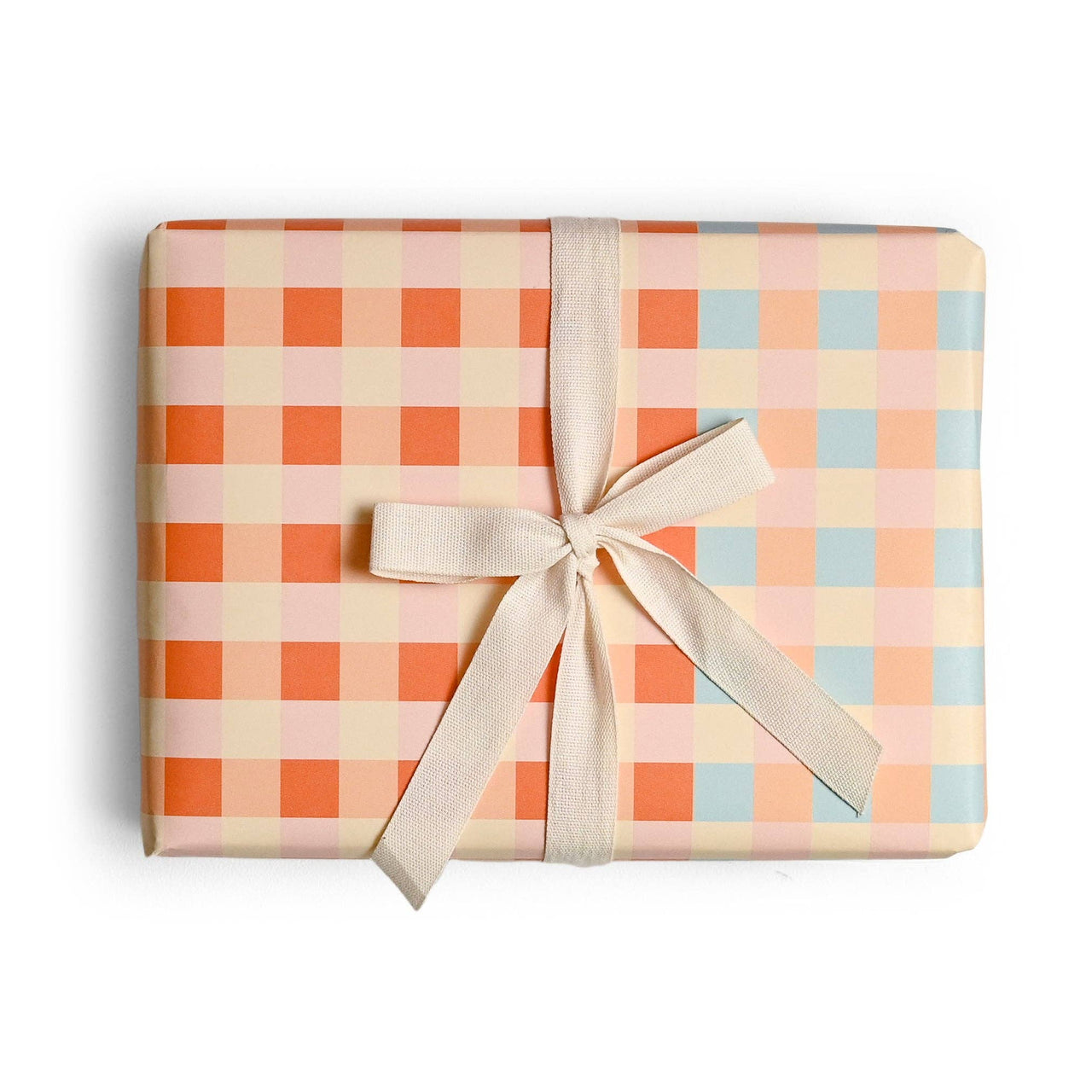 Camp Check Gift Wrap: Single Sheet